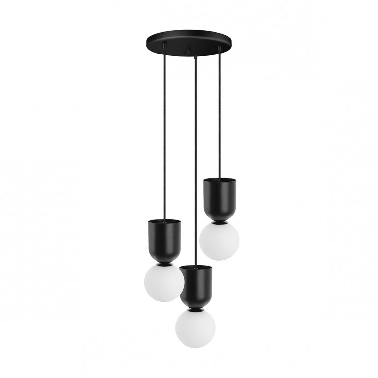 Plafonnier LUOTI 3P Noir