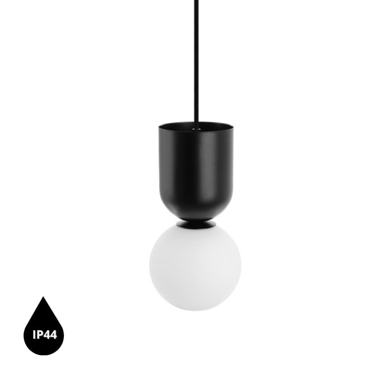 Suspension luminaire LUOTI IP44 Noir