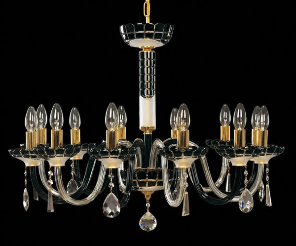 EL6131218 glass chandelier