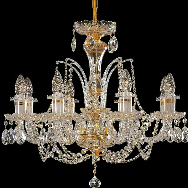 EL630895 cut crystal chandelier