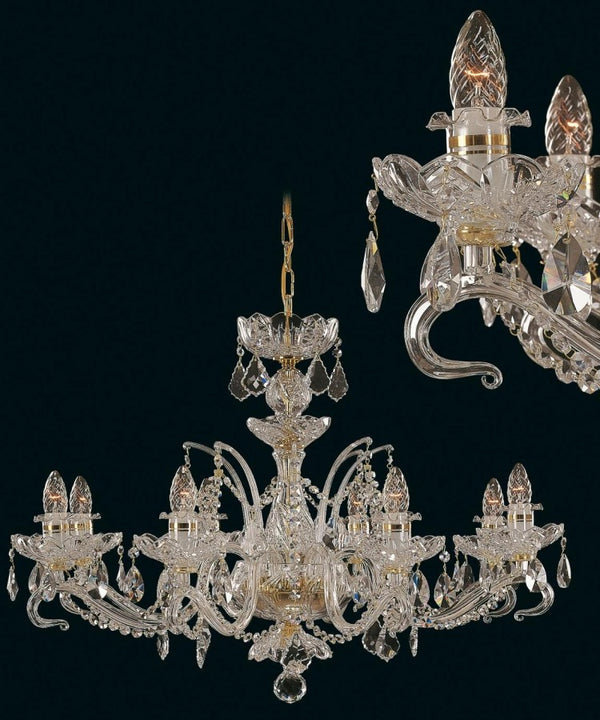 EL663819 cut crystal chandelier