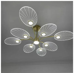 White and Gold Chandelier | Aira