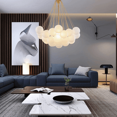 Hanging Globe Chandelier | Cluster