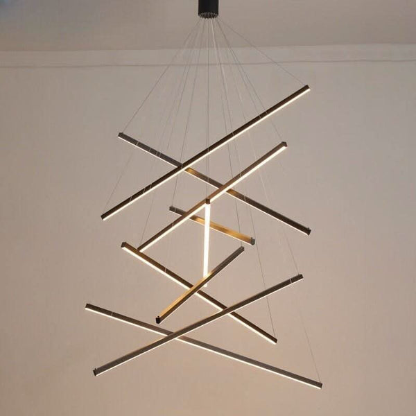 Chic and Modern Chandelier | Fluxion Glow
