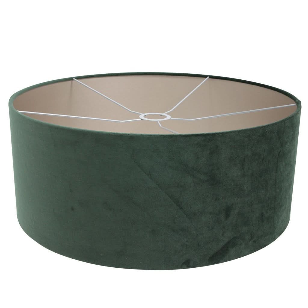 Lustre Moderne Velours Vert Noir | Yaro - Designix Lustre