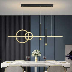 Black and Gold Chandelier | Qira