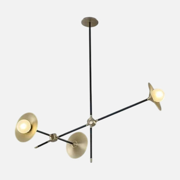 Black and gold designer Nordic pendant light | Gwapa