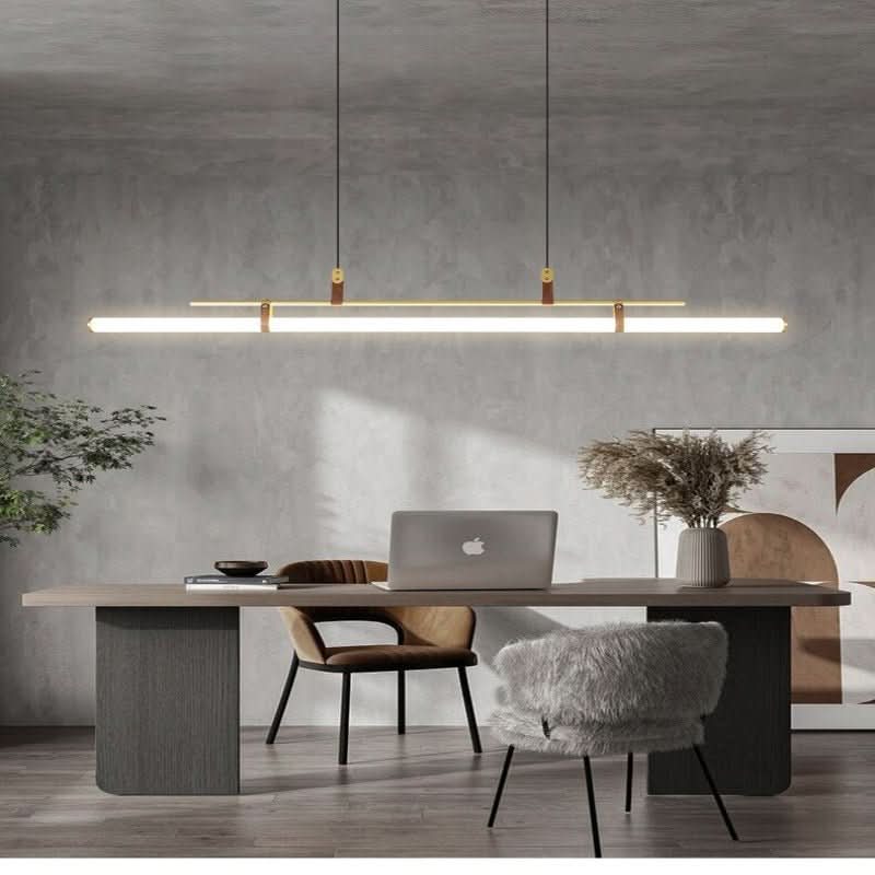 Lustre Spot Ilot | Giri - Designix Suspension Luminaire Or 31 x 80 cm
