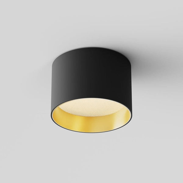 Vega black ceiling light