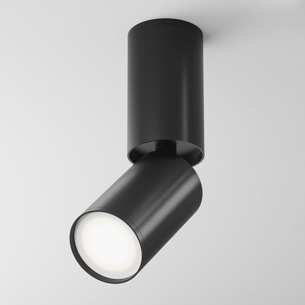FOCUS S Black ceiling light