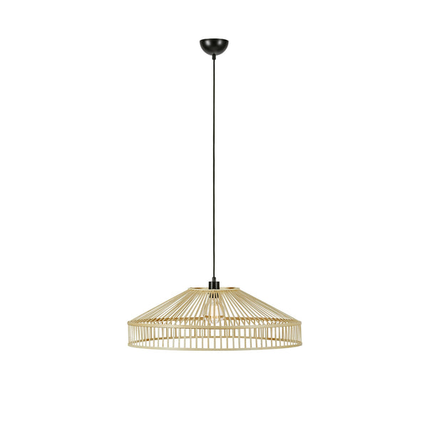 Suspension Tapa en bambou naturel
