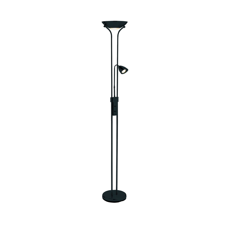 Lampadaire Detroit 2 lumières en verre