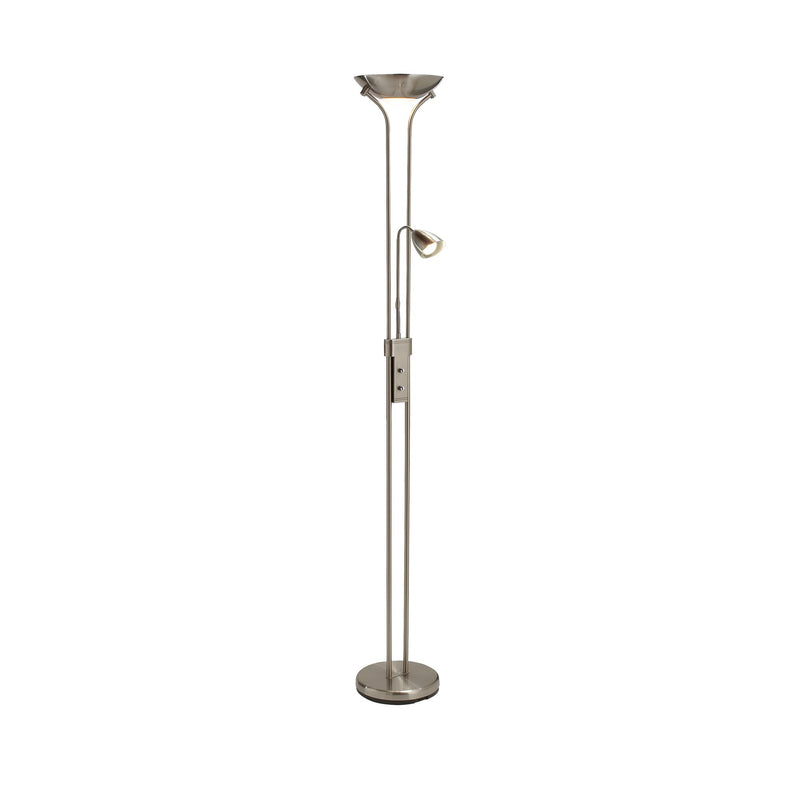 Lampadaire Detroit 2 lumières en verre