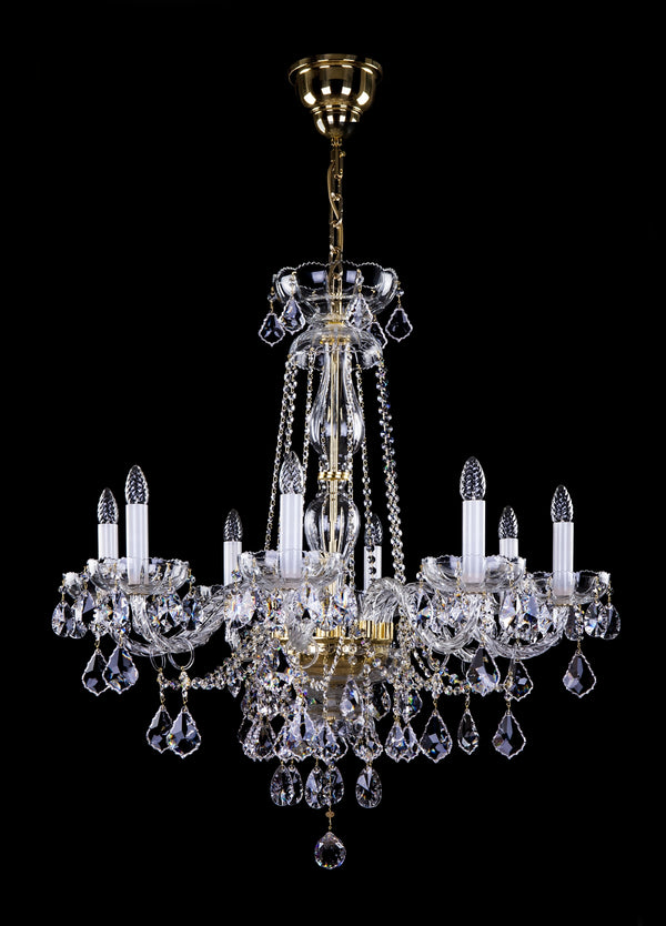 Crystal chandelier size L16043CLN