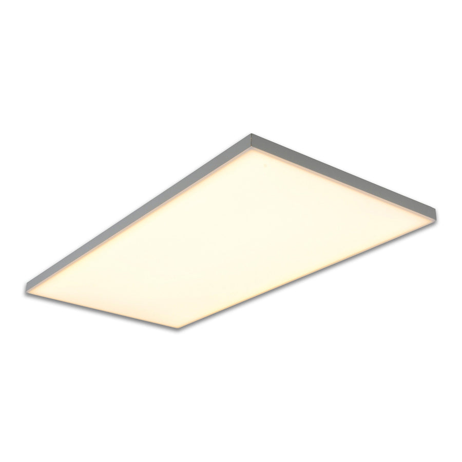 Plafonnier Carente blanc, L 59,5 cm