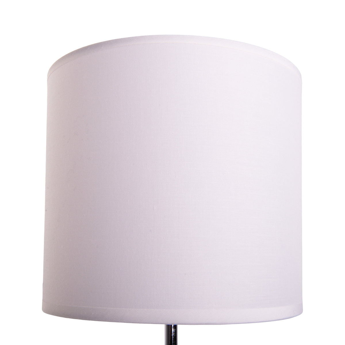 Lampe à poser NEW York blanche, tissu