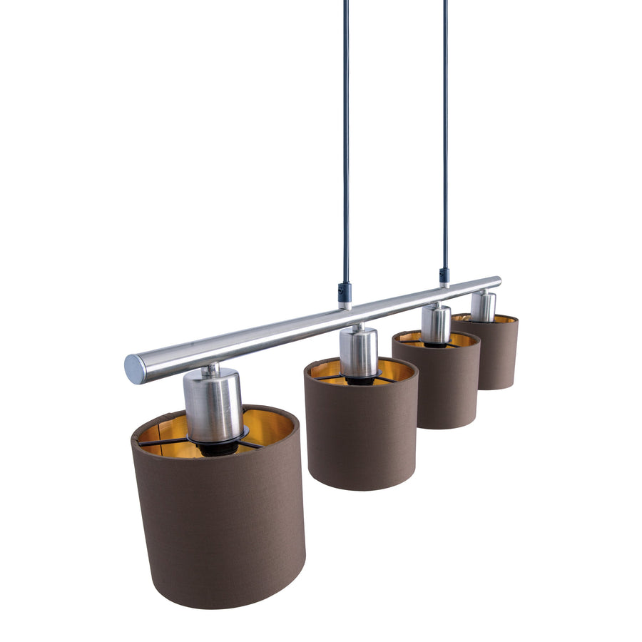 Suspension Maron marron, tissu