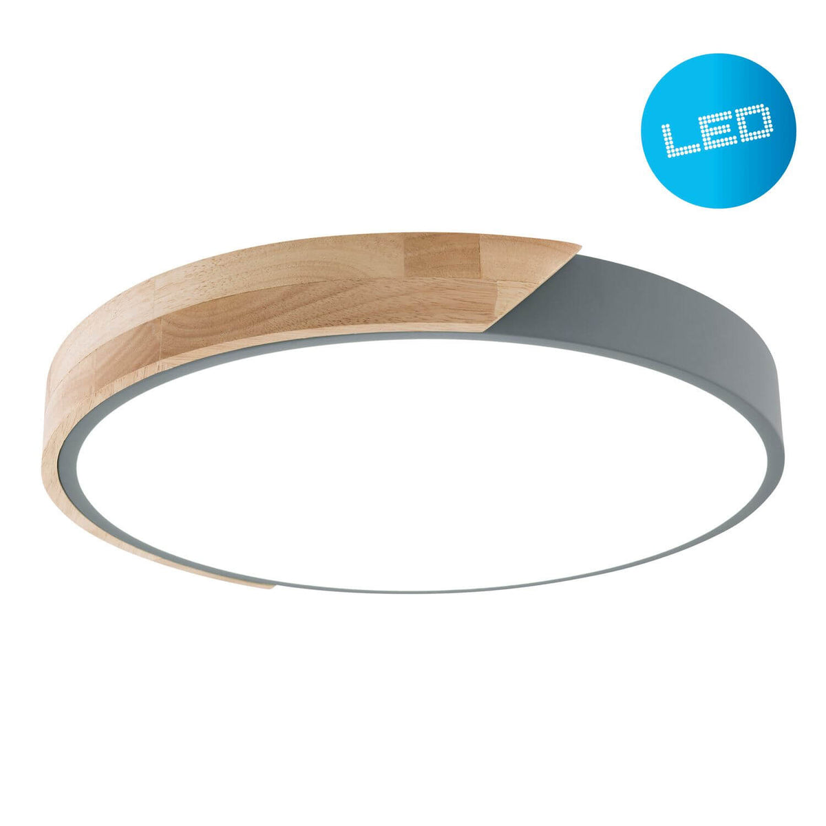 Plafonnier Borneo gris