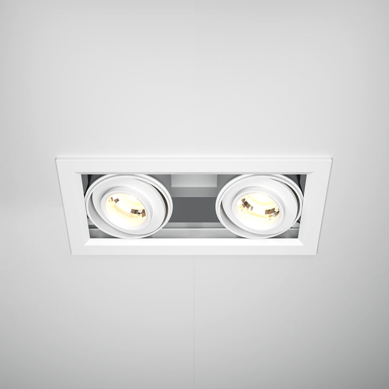 White Modern Metal Spotlight