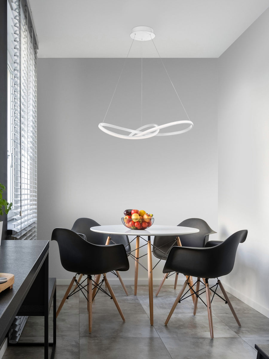 Suspension Fusion blanche