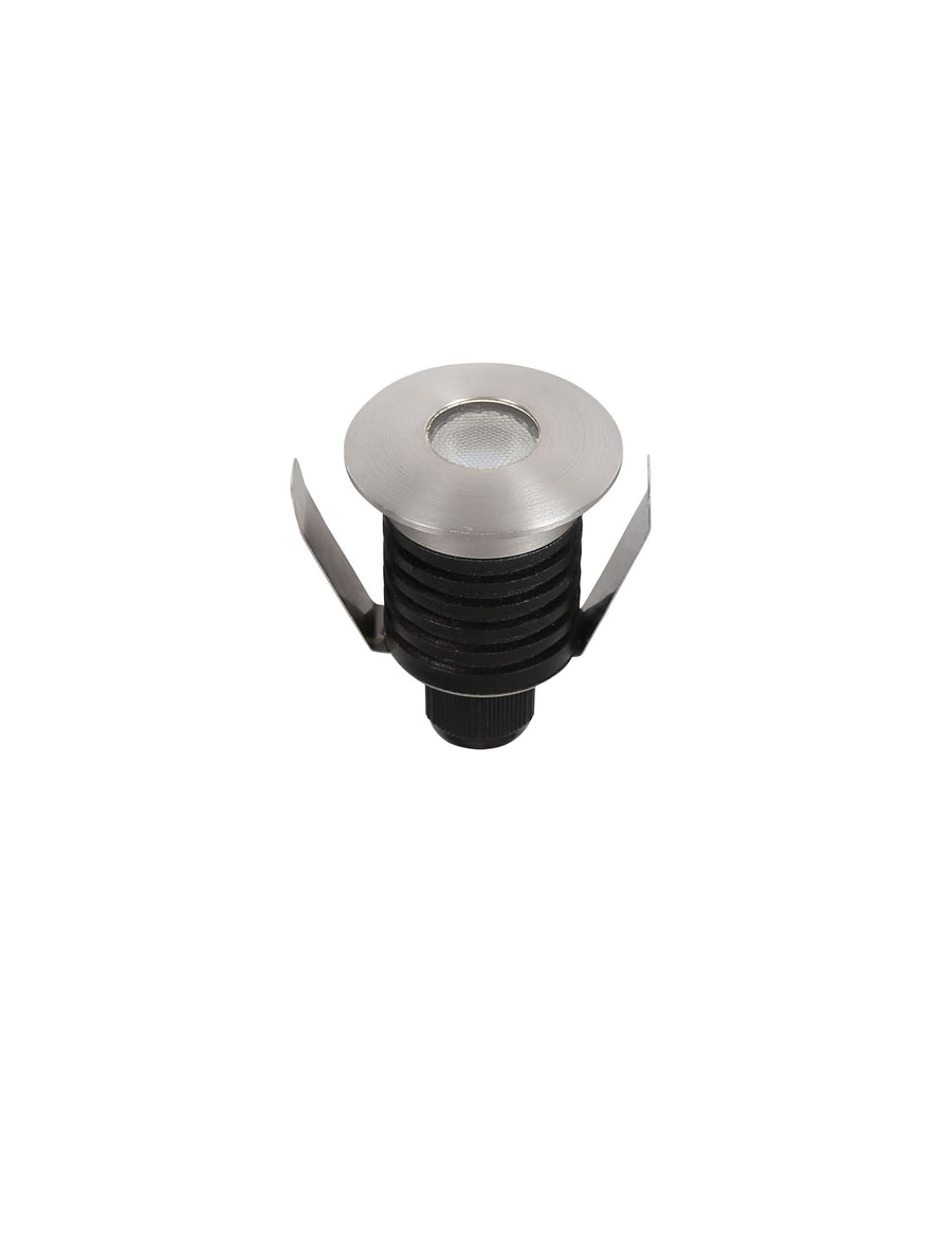 Luminaire extérieur Bang nickel, H 5,3 cm (9019212)