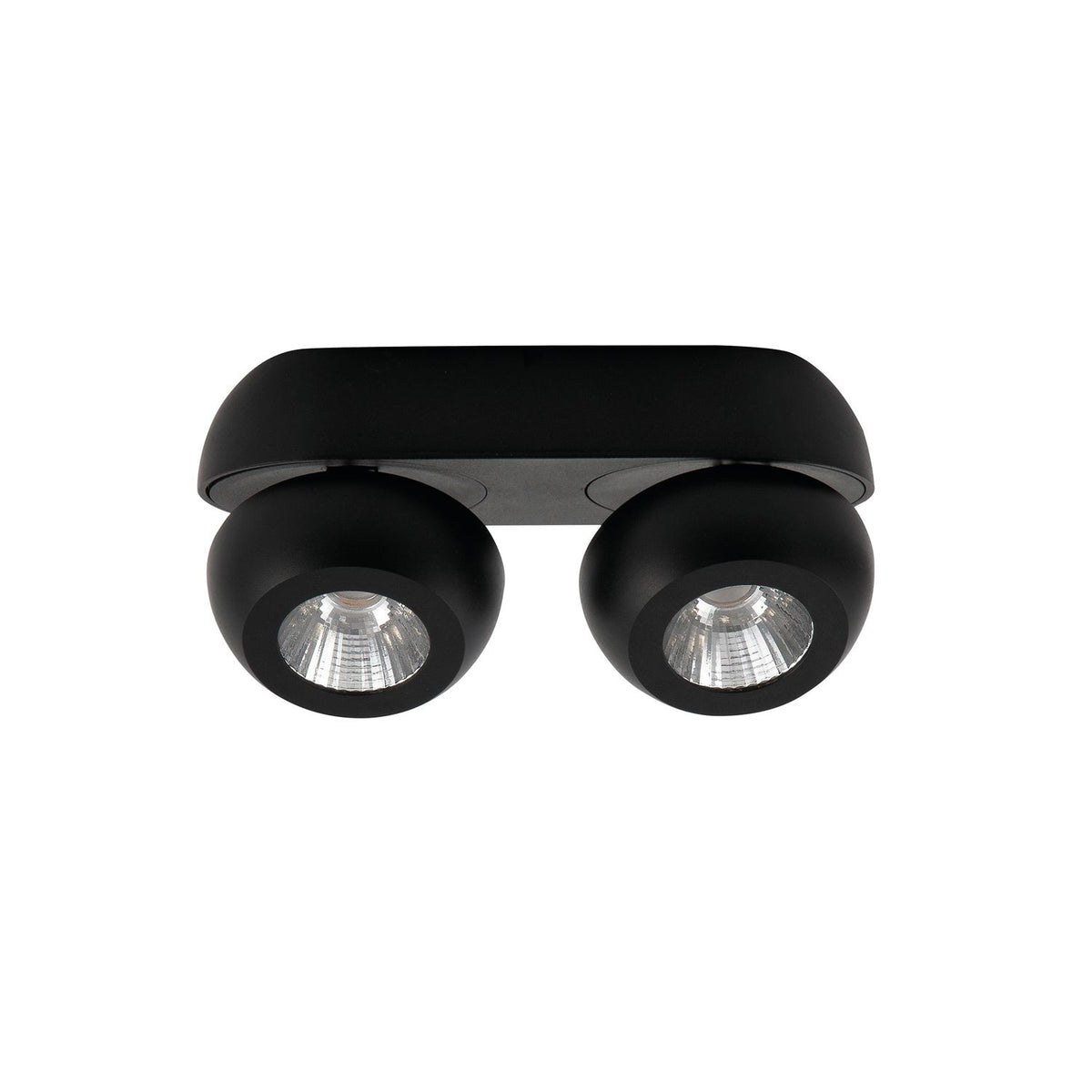 Plafonnier GON noir, L 25 cm (9105102)