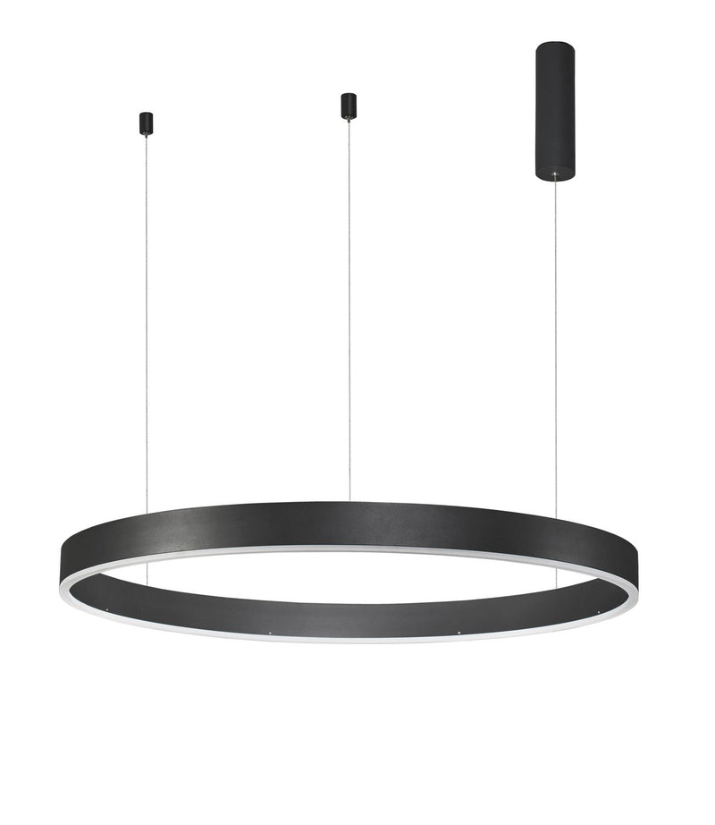 Suspension Motif noire, H 150 cm