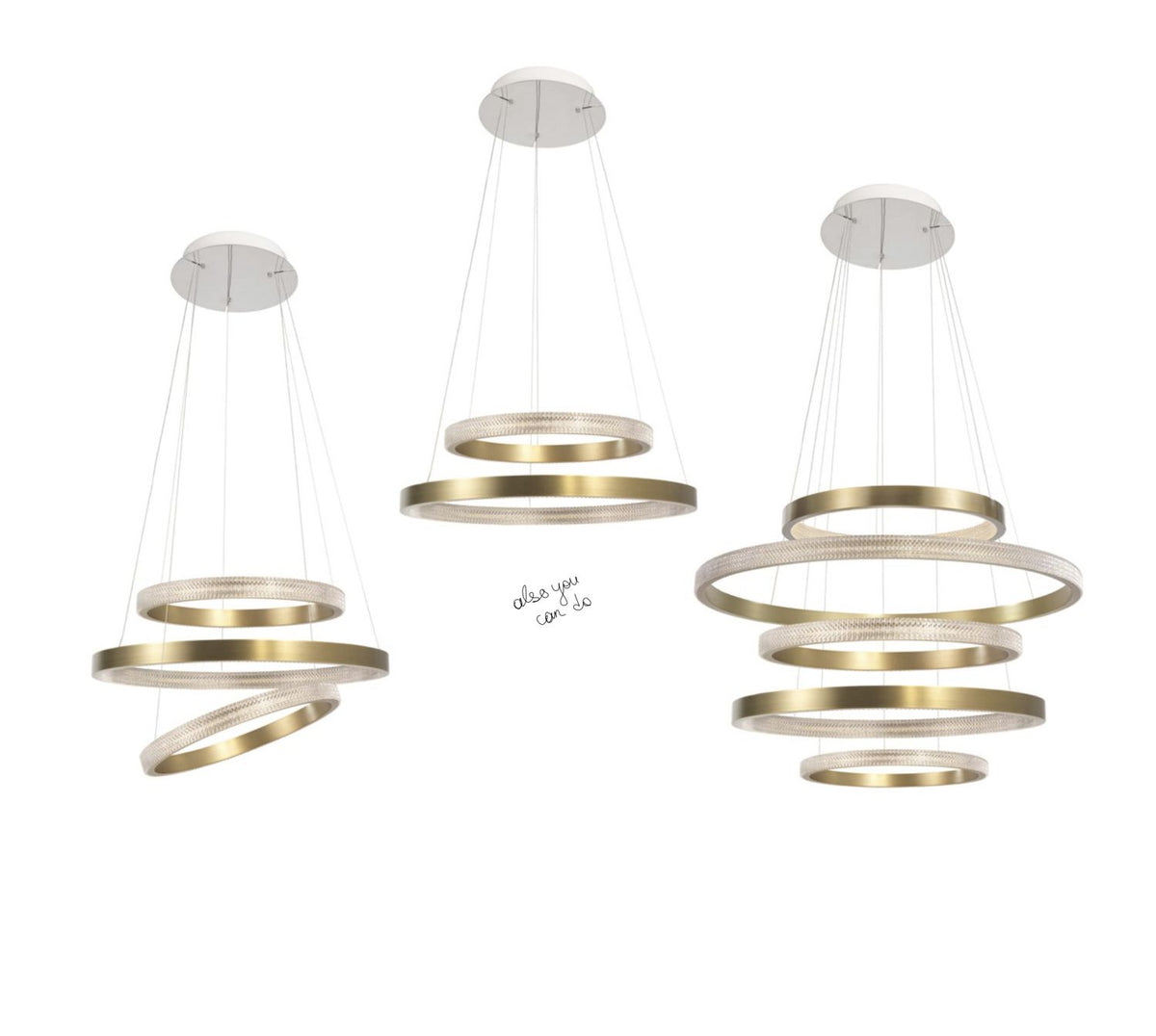 Suspension Orlando laiton (86016803)