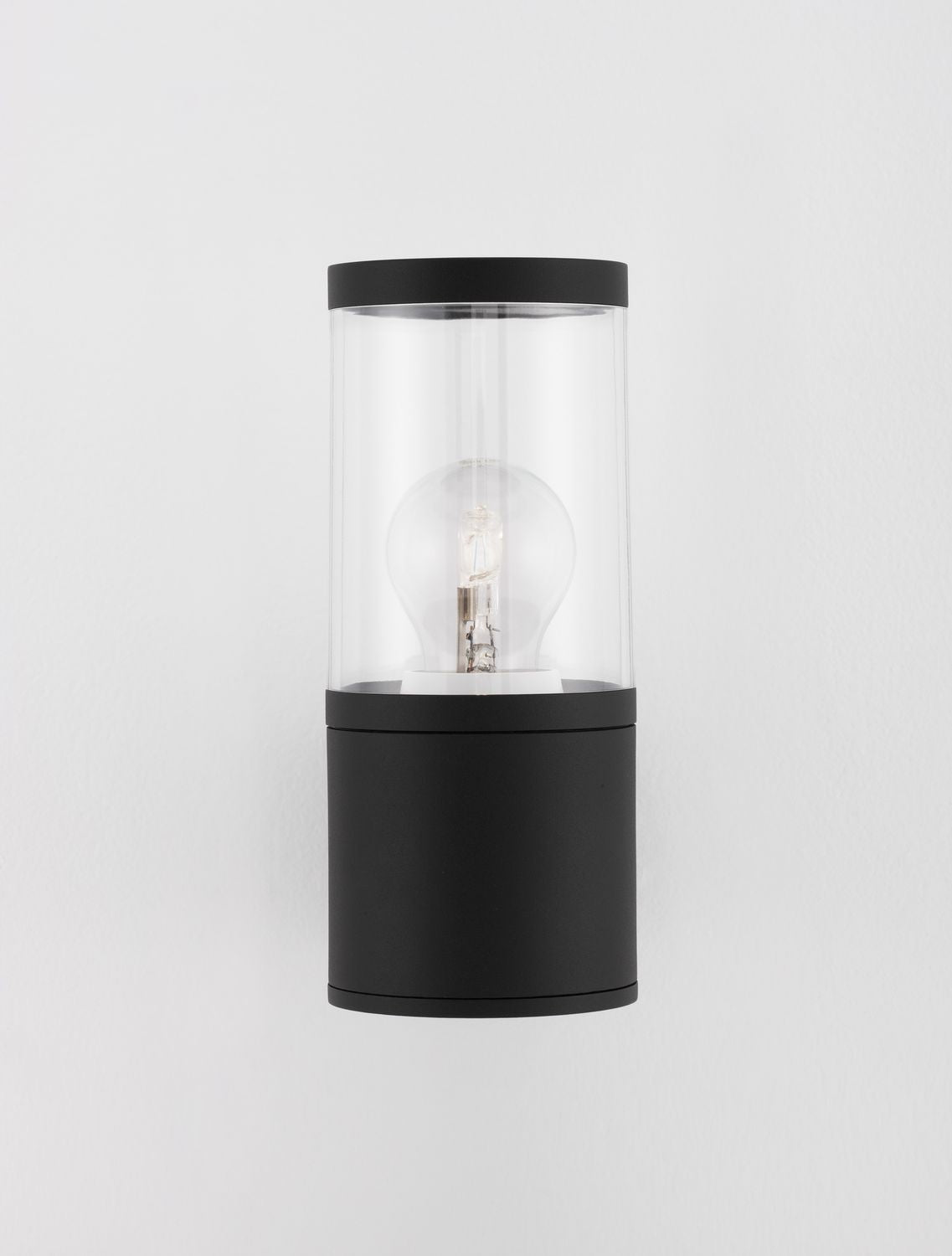 Borne extérieure Cetera noire, H 21 cm