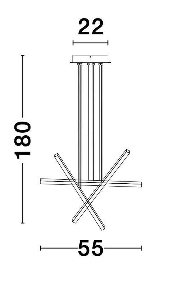 Suspension Lior noire
