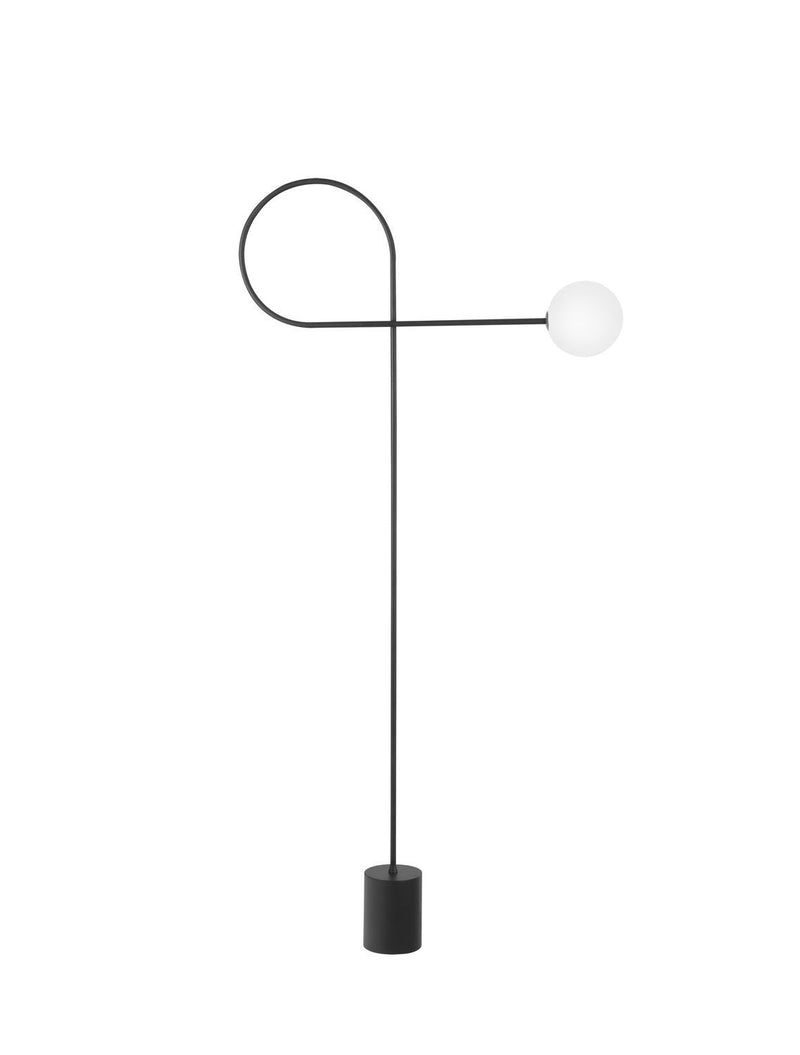 Lampadaire salon | Dedalo Noir