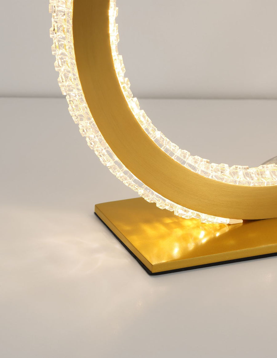 Lampe à poser Cilion laiton