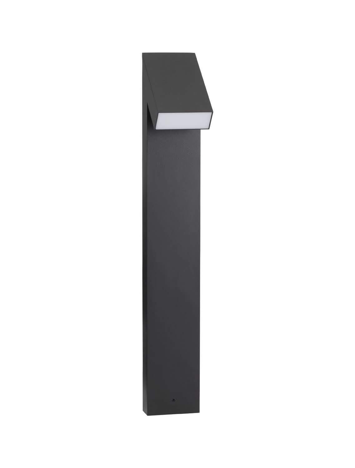 Borne extérieure Brigitta noire, H 80 cm
