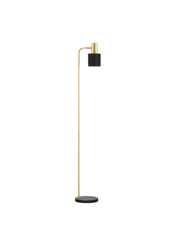 Lampadaire PAZ doré, H 153,5 cm
