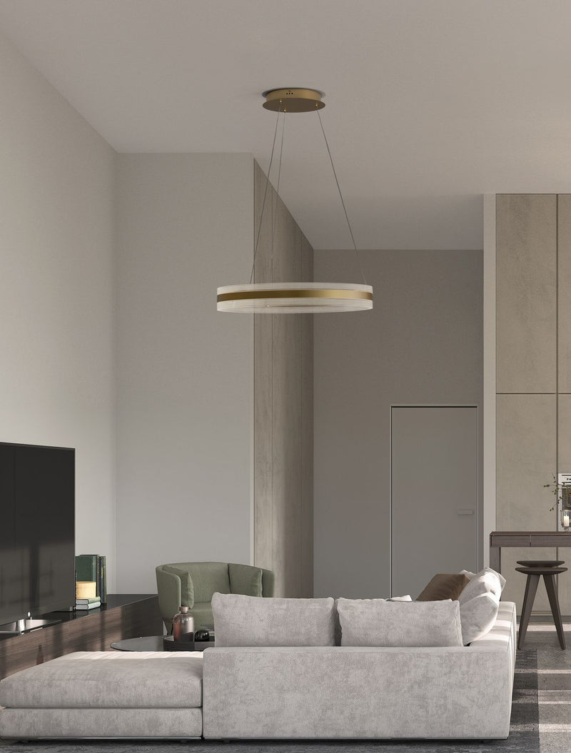 Suspension Agos dorée (9054444)