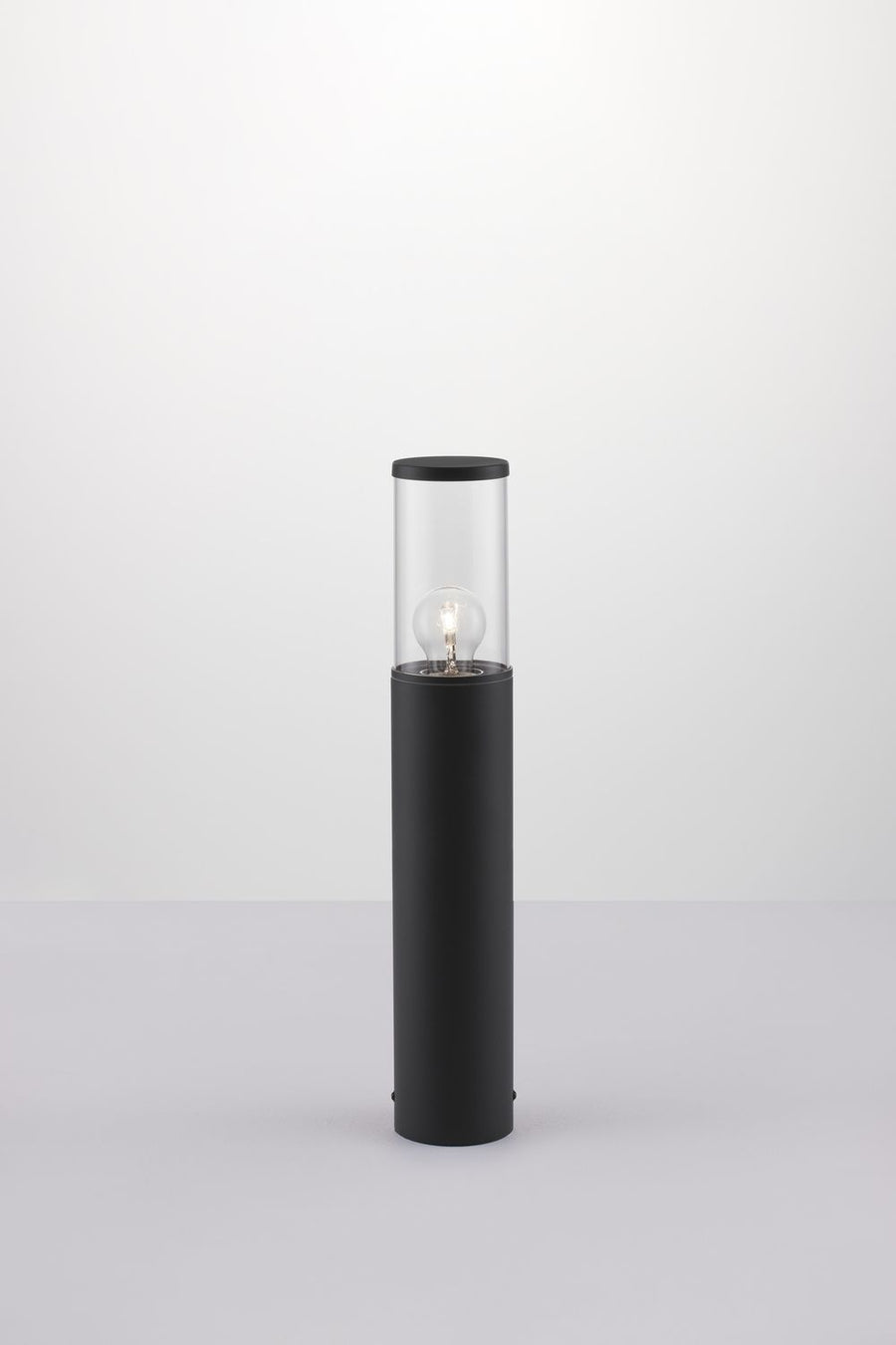 Borne extérieure Zosia grise, H 50 cm
