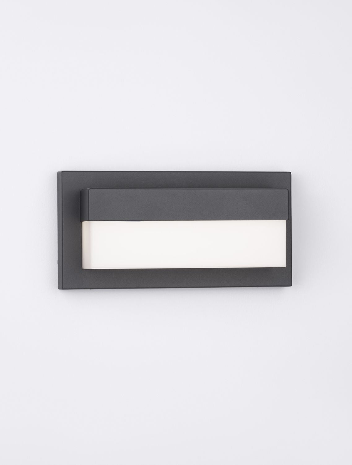 Autre vue de face du même modèle, boîtier noir et partie blanche éclairante