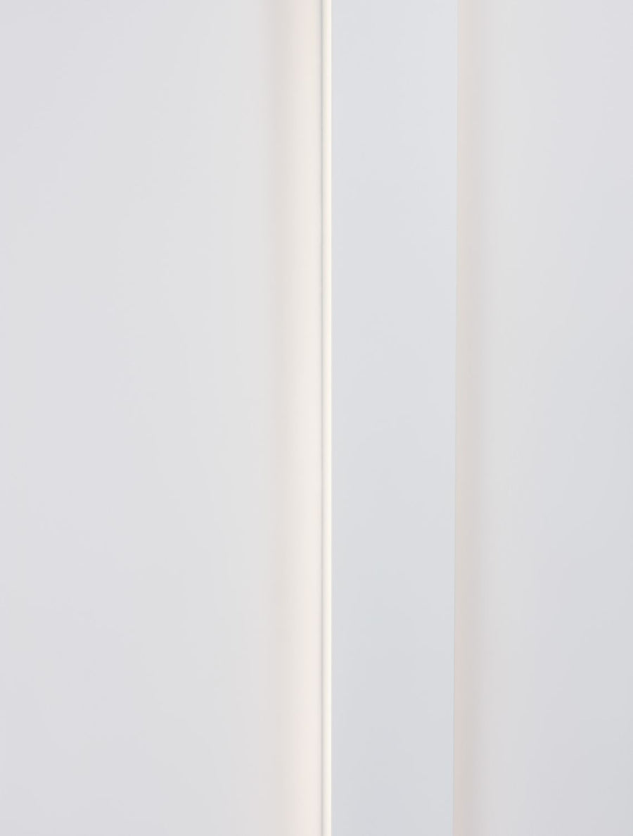 Applique murale Seline blanche, L 90 cm