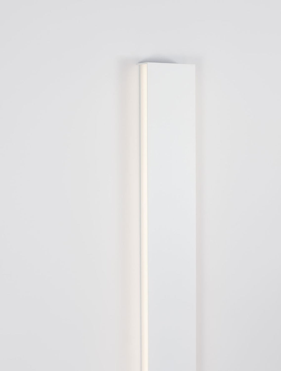 Applique murale Seline blanche, L 90 cm
