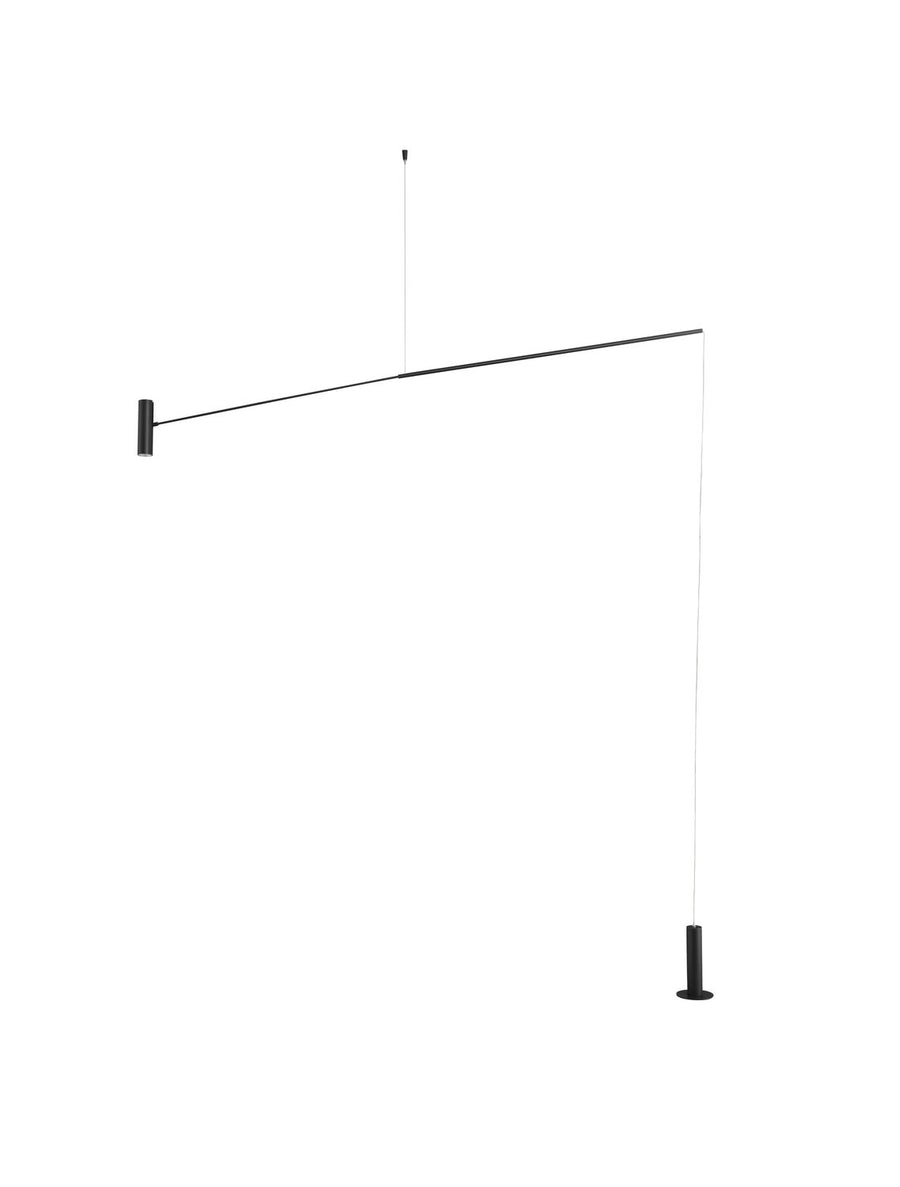 Lampadaire Voice noir