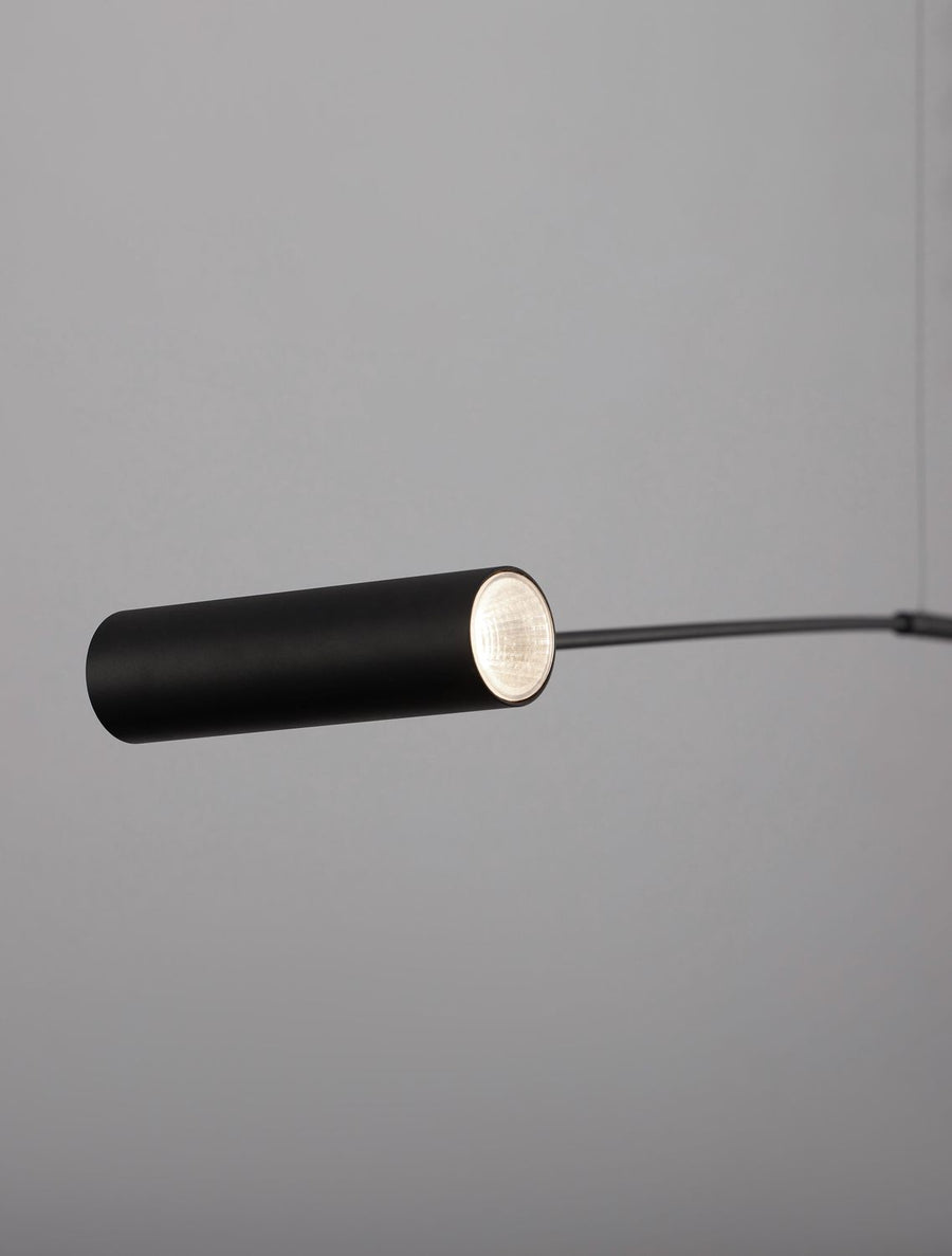 Lampadaire Voice noir
