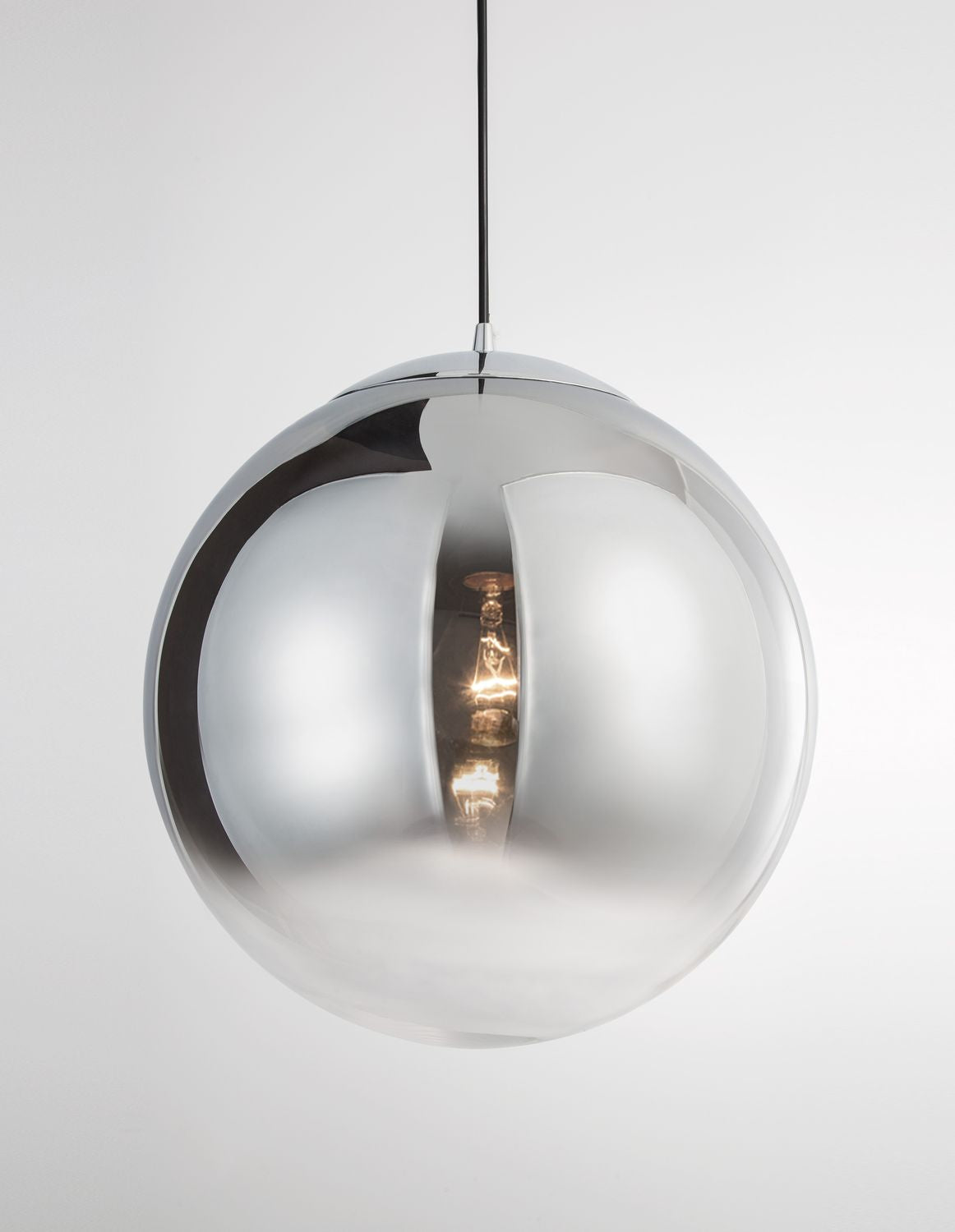 Suspension Lazione chromée, verre (9080400)