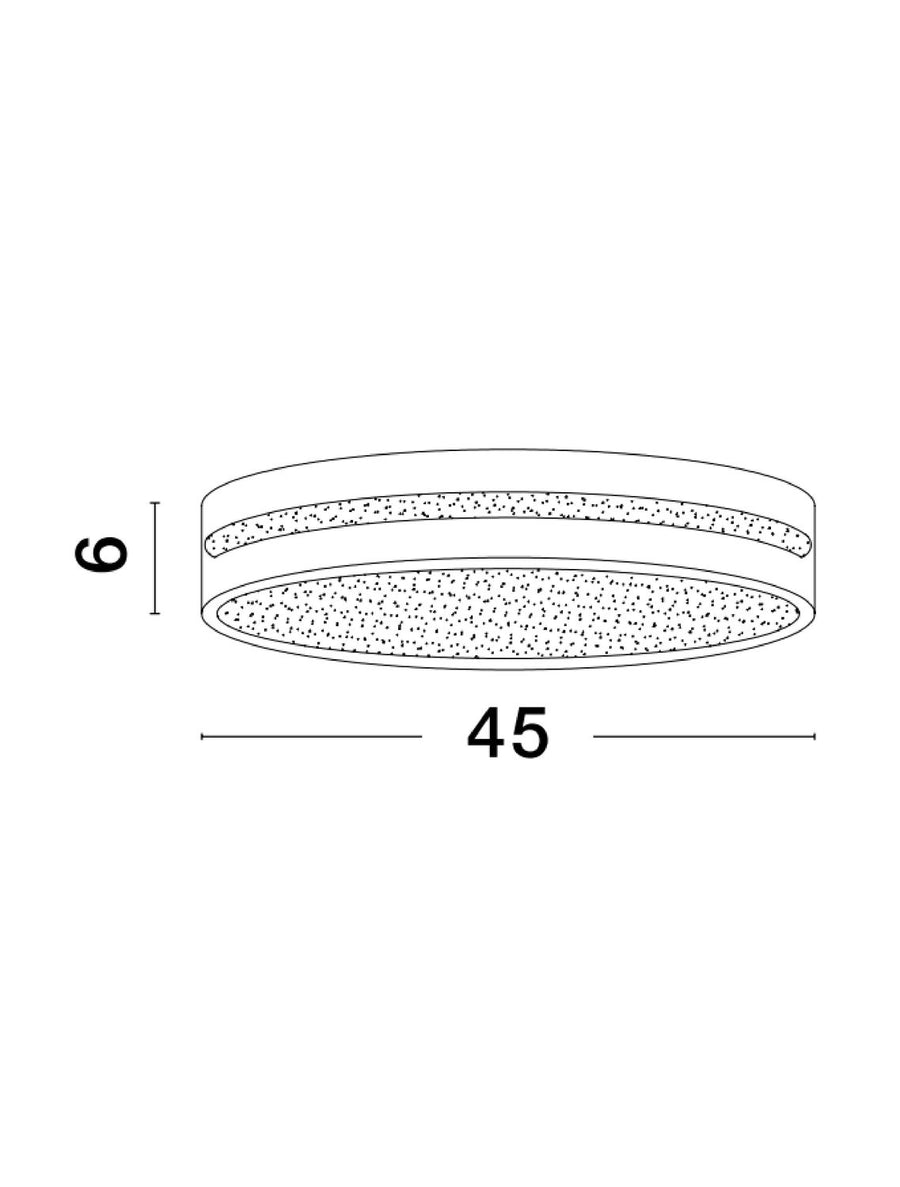 Plafonnier Wheel blanc