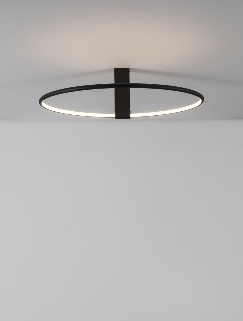 Suspension Garve noire, Ø 60 cm