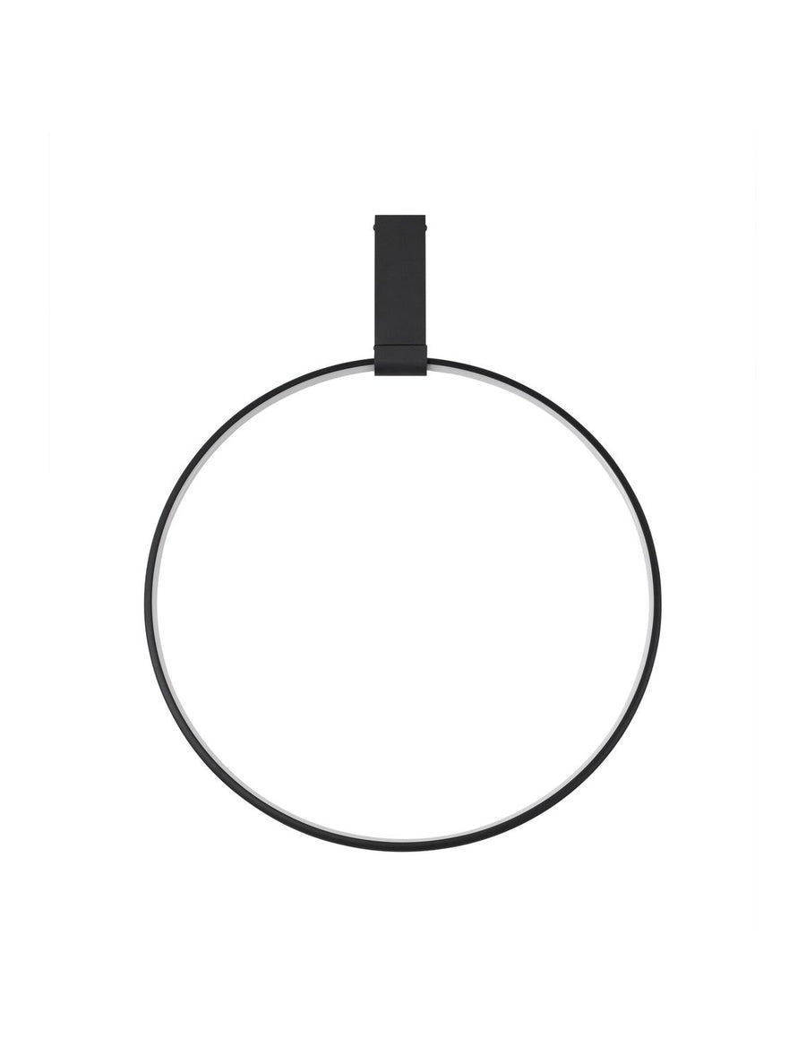 Suspension Garve noire, Ø 60 cm