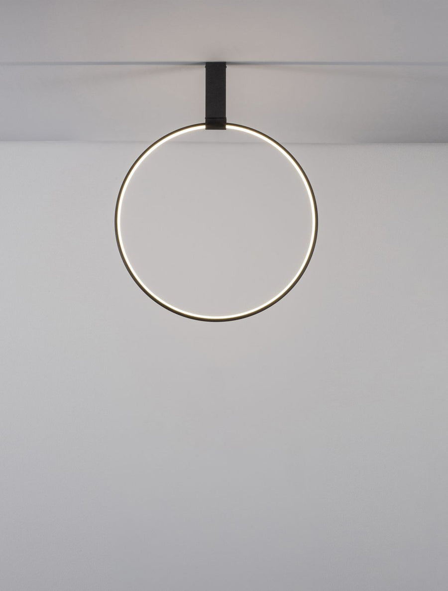 Suspension Garve noire, Ø 60 cm