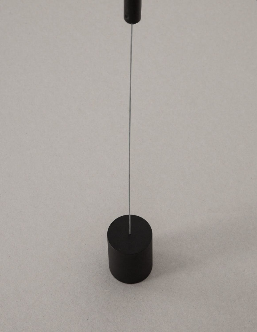 Suspension Elettra noire, H 300 cm (9088109)
