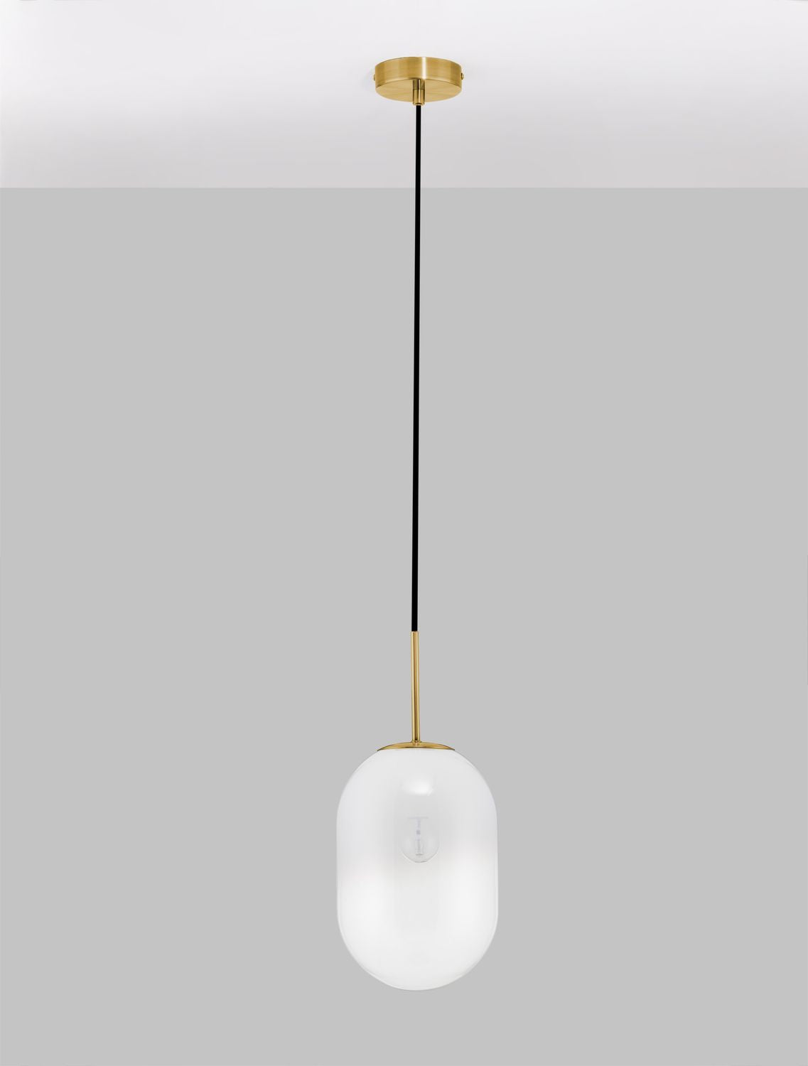 Suspension Chrysi dorée, verre (9092822)