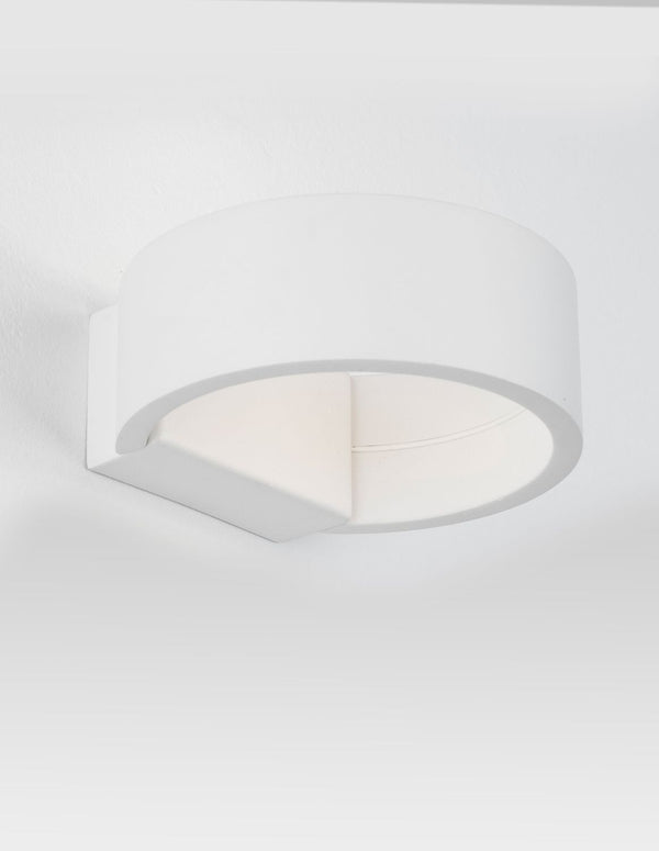Applique murale Enna blanche
