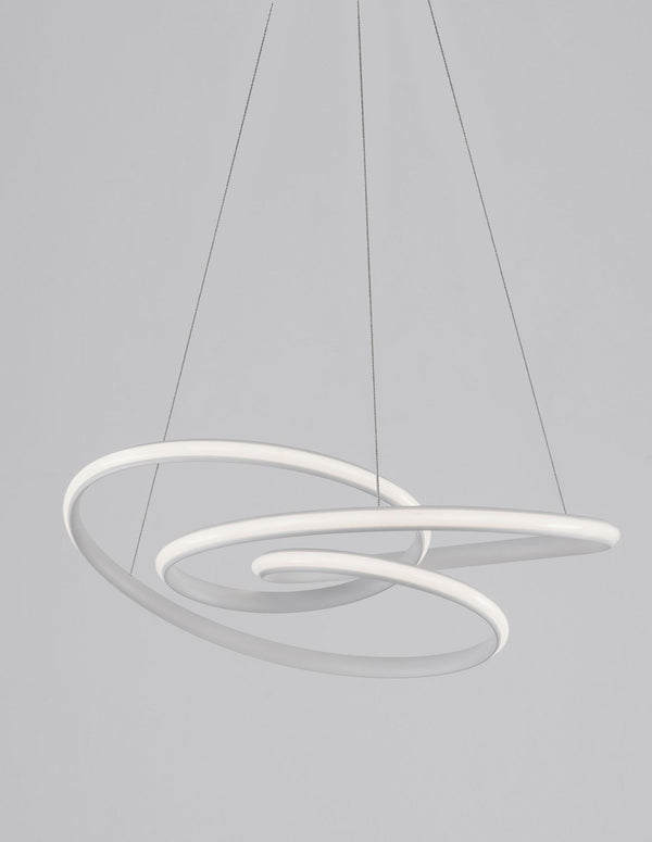Suspension Menton blanche